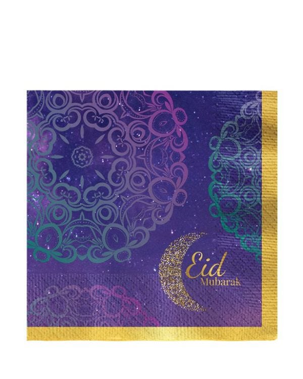 Opulent Eid Lunch Napkins - 33cm (16pk)