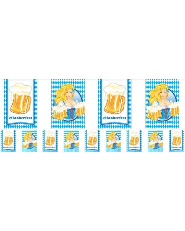 Oktoberfest Beer Mugs Bunting - 10m