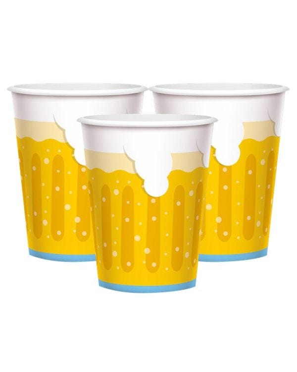 Oktoberfest Paper Cups - 450ml (6pk)