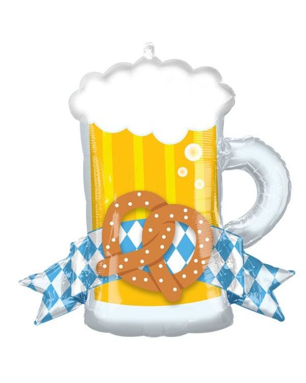 Bierfest Mug SuperShape - 26&quot; Foil