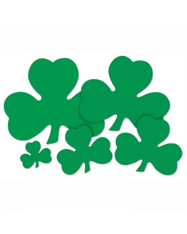 Printed Shamrock Cutout 30cm