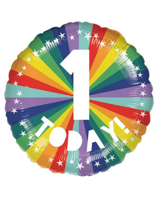 1 Today Foil Balloon - 18&quot;