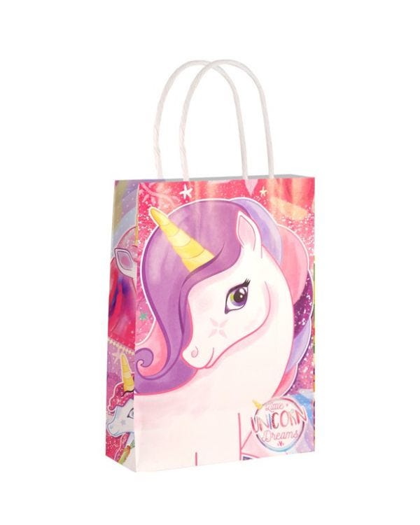 Unicorn Paper Bag - 21cm