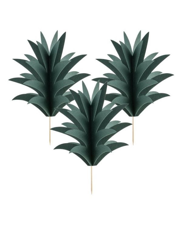 Pineapple Picks - 16.5cm (6pk)