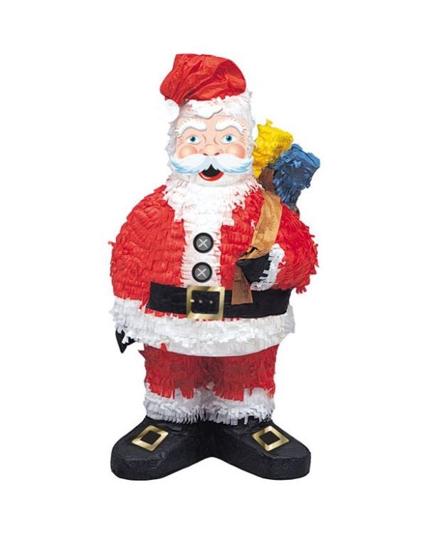 Santa Piñata - 51cm x 28cm