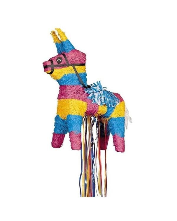 Donkey Burro Pull Piñata - 50cm x 33cm