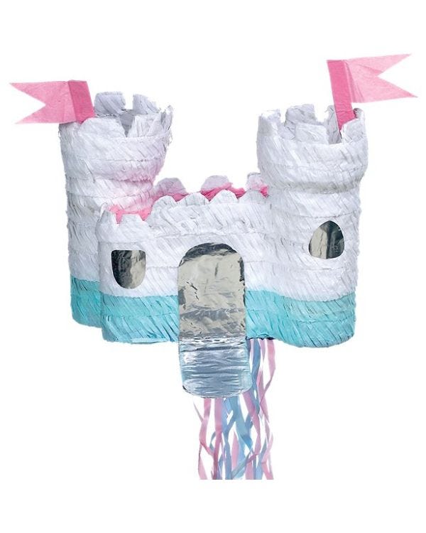 Castle Pull Piñata - 38cm x 35cm
