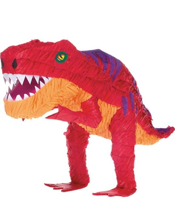 T-Rex Piñata - 63cm x 28cm