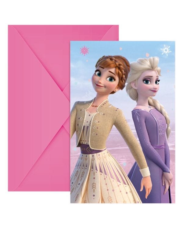 Disney Frozen 2 Wind Spirit Invitations (6pk)