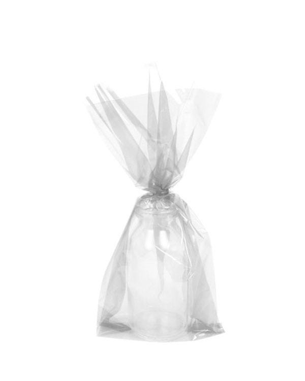 Clear Small Cello Party Bags - 24cm (25pk)