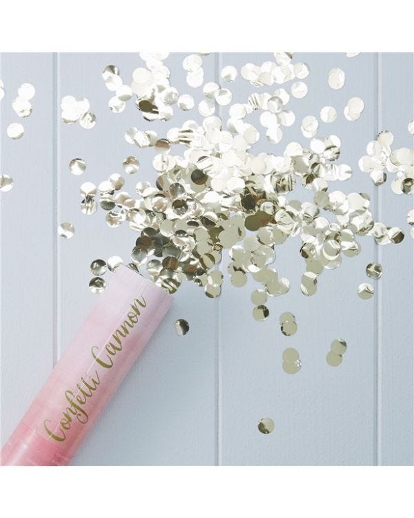 Gold Foil Confetti Cannon - 15cm
