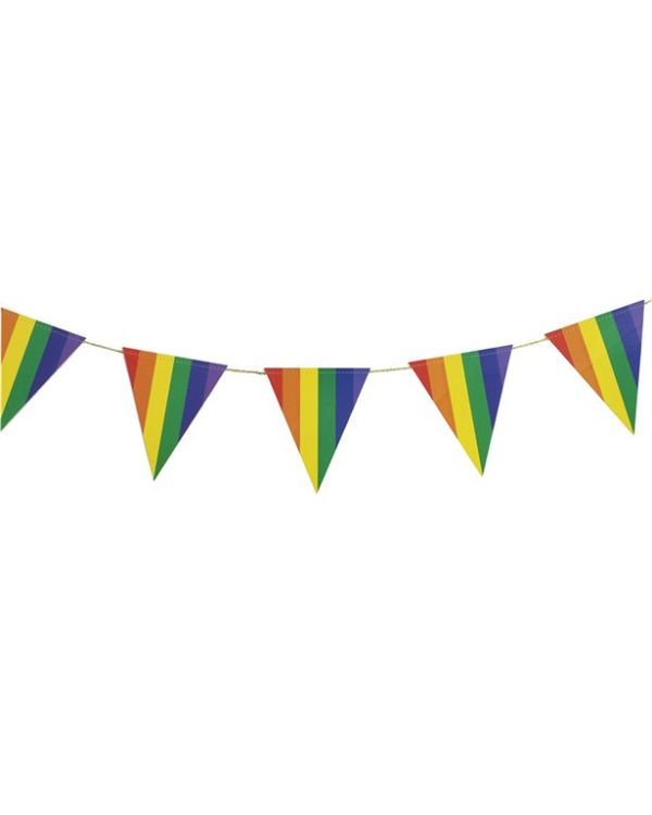 Rainbow Triangle Bunting - 5m