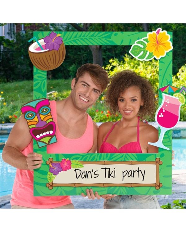 Giant Tiki Customisable Selfie Frame (15pk)