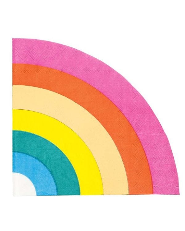 Rainbow Paper Napkin - 29cm (16pk)
