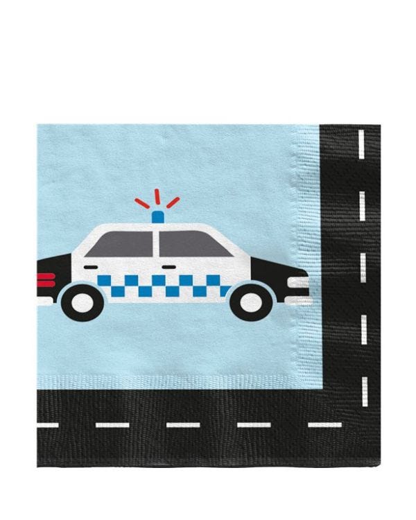 On the Road Paper Napkins - 33cm (20pk)