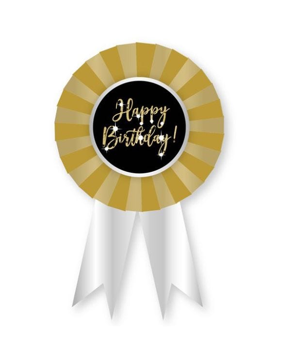 Sparkling Celebration Rosette