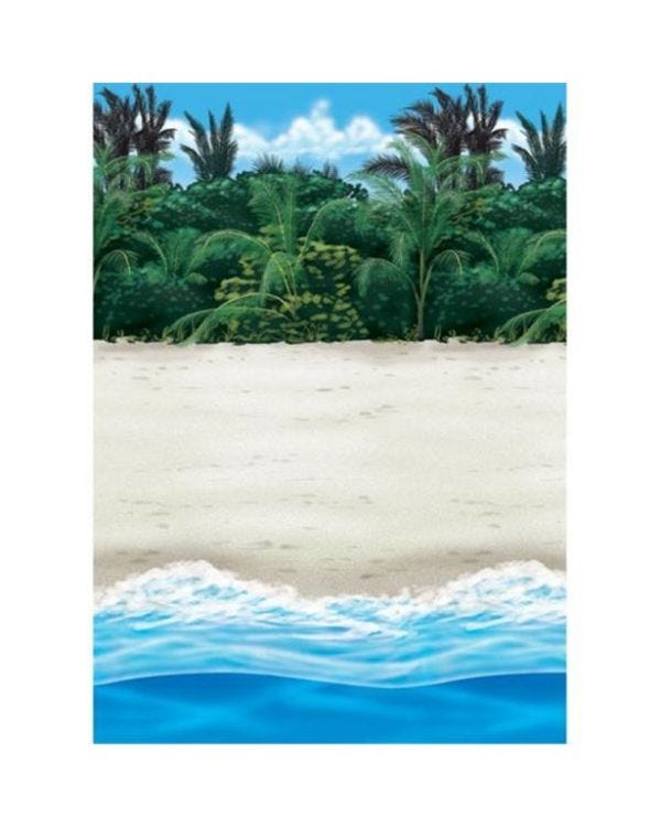 Beach Scene Setter - 15.2m