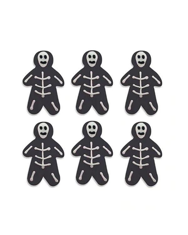 Skeleton Sugar Cake Toppers (6pk)