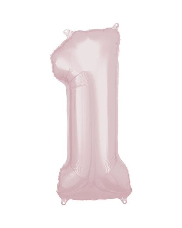 Baby Pink Number 1 - 33&quot; Foil