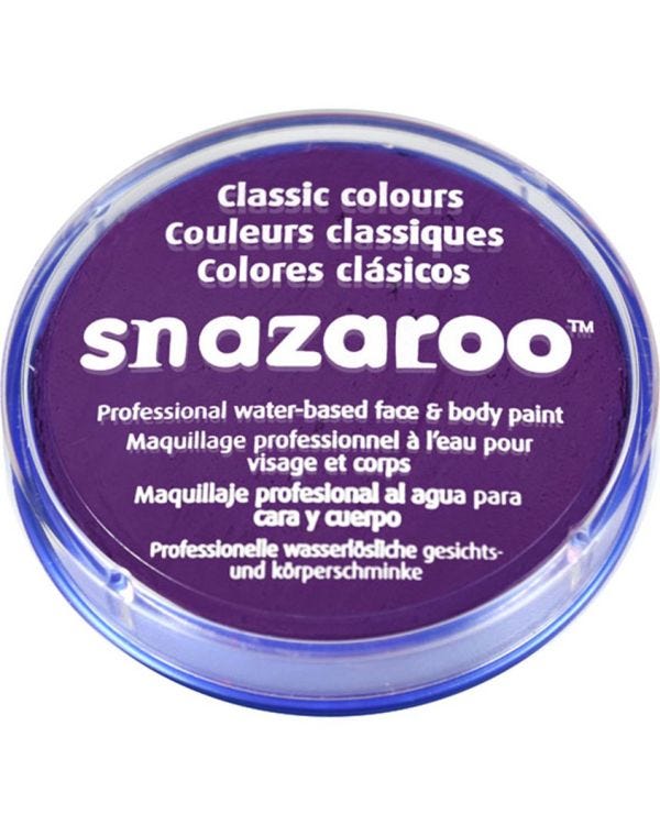 Snazaroo Purple Face Paint - 18ml