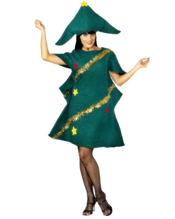 Christmas Tree Costume - Adult Costume