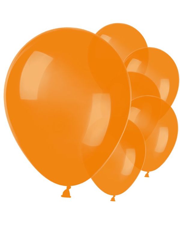 Orange Metallic Latex Balloons - 11&quot; (10pk)