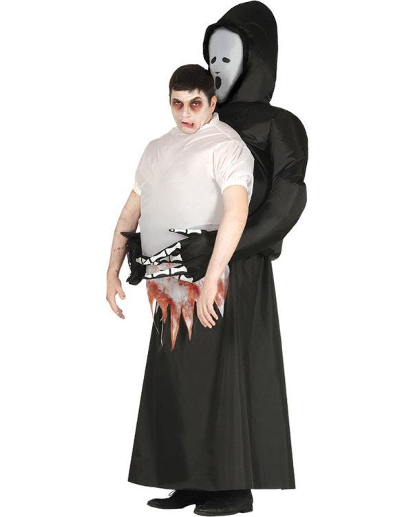Inflatable Death - Adult Costume