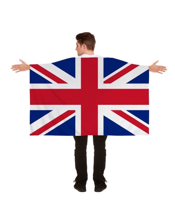 Union Jack Cape - Adult