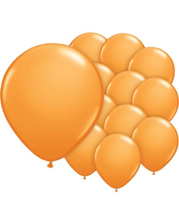 Orange Balloons - 5&#039;&#039; Latex (100pk)