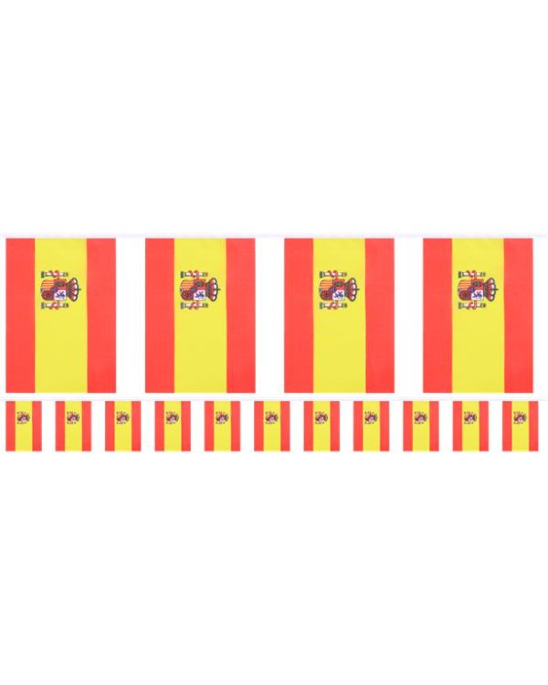 Spain State Flag Bunting - 6m