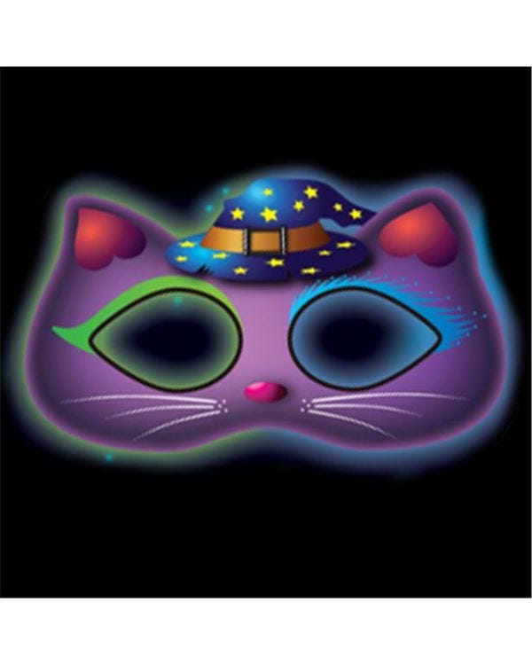 Glow Stick Cat Mask - 19cm