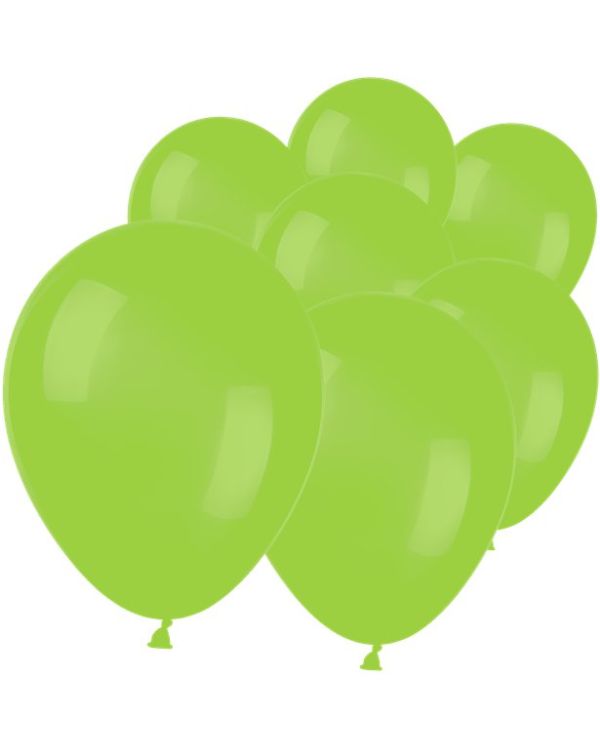 Neon Green Mini Balloons - 5&quot; Latex (100pk)