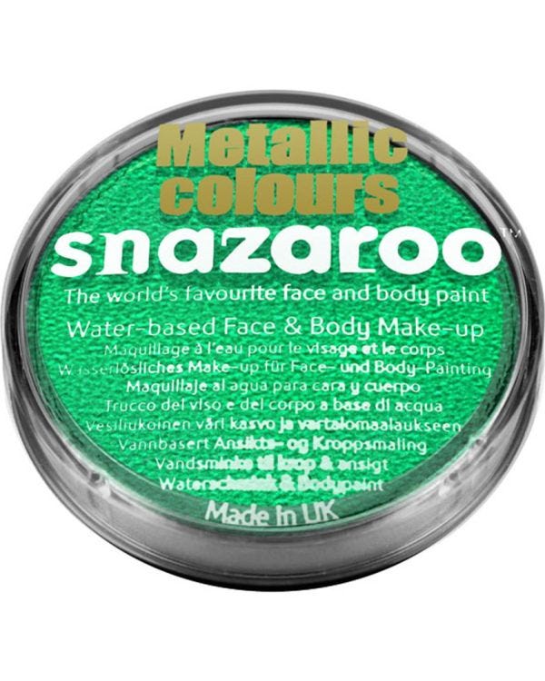 Snazaroo Electric Green Face Paint - 18ml