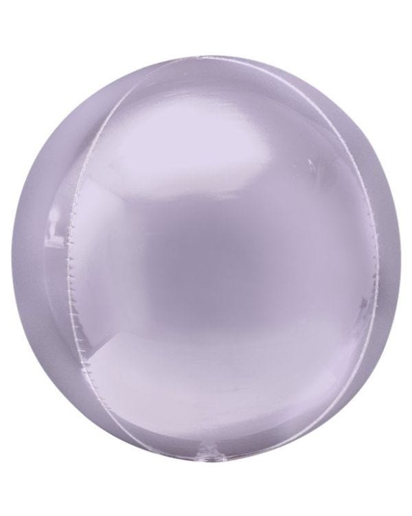 Pastel Lilac Orbz Balloon - 16&quot; Foil