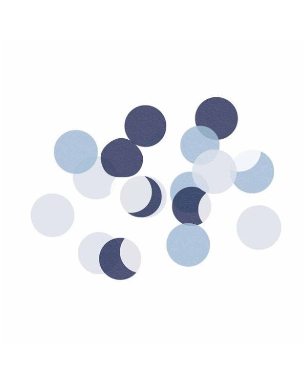 Blue Mix Tissue Paper Confetti (10g pack)