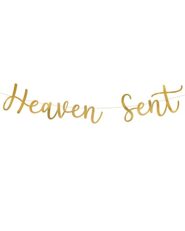 Heaven Sent Paper Banner - 85cm