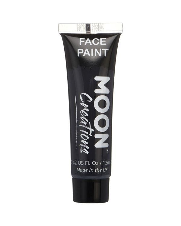 Face Paint Tube - Black 12ml