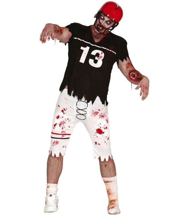 Zombie Quarterback - Adult Costume