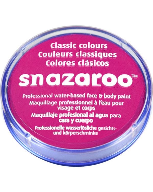 Snazaroo Fuchsia Pink Face Paint - 18ml