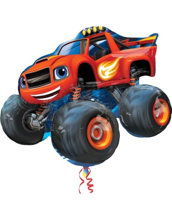 Blaze SuperShape Balloon - 34&quot; Foil