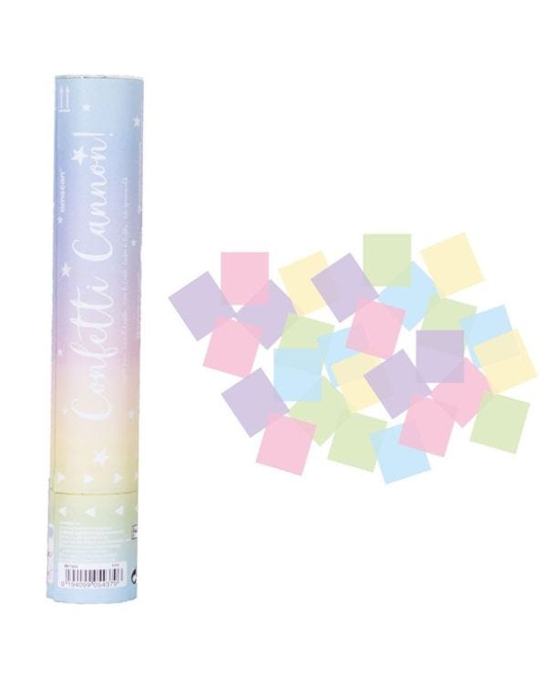 Pastel Confetti Cannon - 24cm