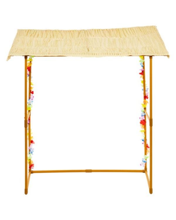Tiki Bar Hut Frame - 1.4m Hawaiian Decoration