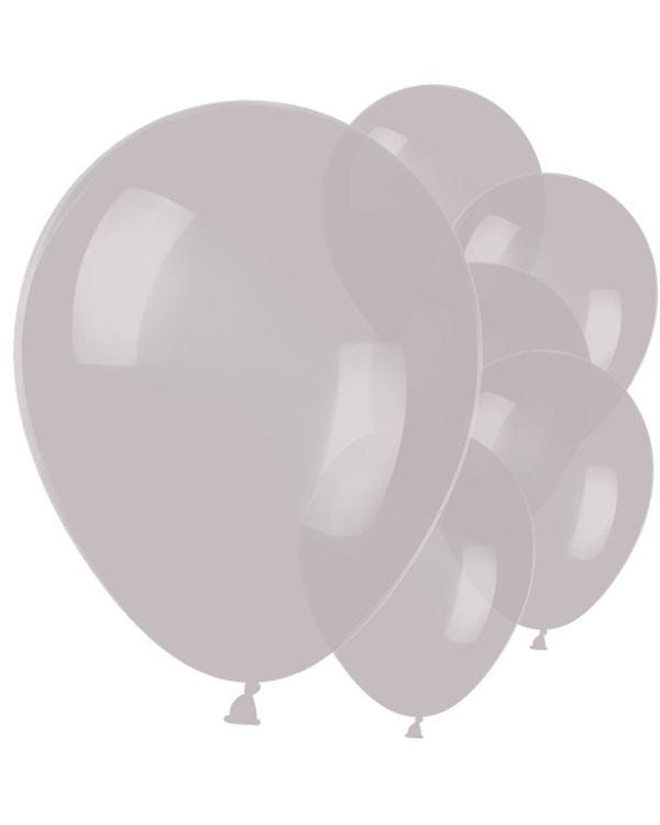 Silver Metallic Latex Balloons - 11&quot; (10pk)