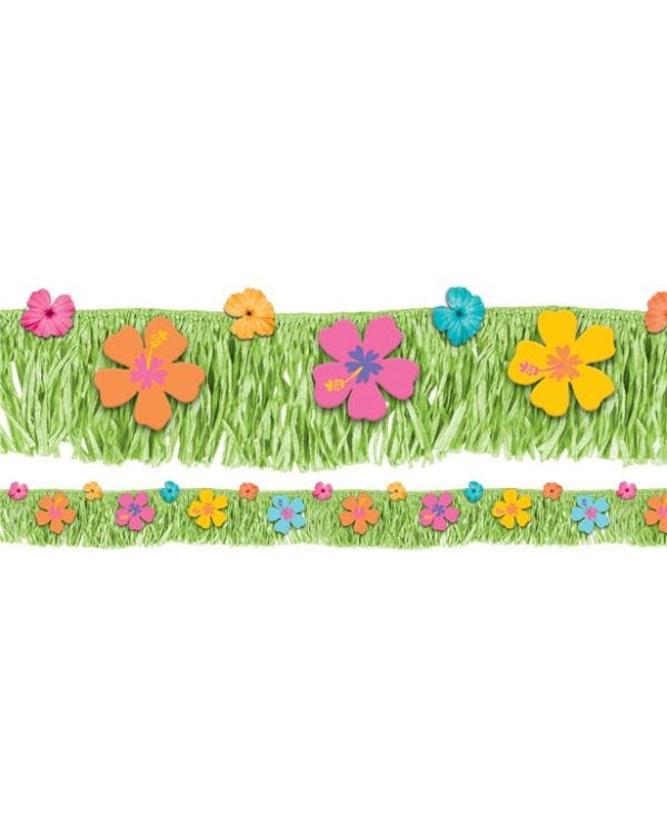Hibiscus Fringe Banner - 1.8m