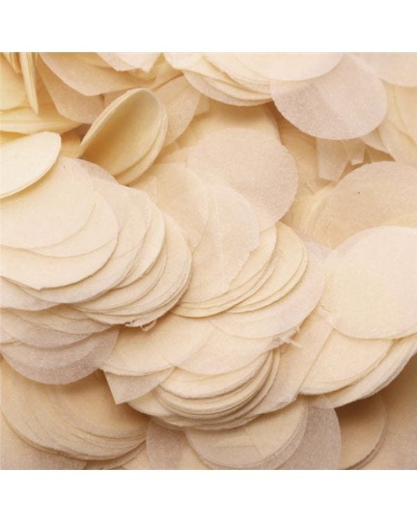 Ivory Paper Confetti (100g bag)