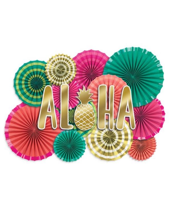 Aloha Summer Decorating Kit (22pk)