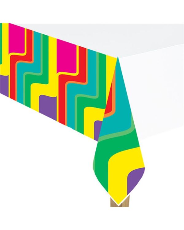 Good Vibes Plastic Tablecovers 1.37m x 2.59m