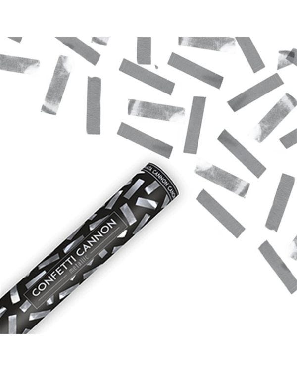 Silver Foil Confetti Cannon - 60cm
