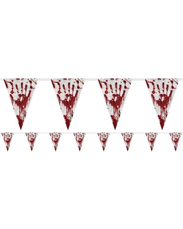 Bloody Paper Bunting - 3m