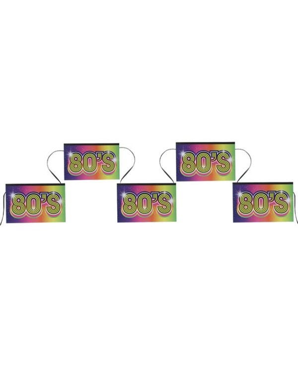 80&#039;s Bunting - 5m